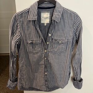 Gilly Hicks Flannel Button-Up, XS